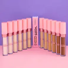 Corretivo Líquido Satin Acabamento Acetinado Vegano Original Vizzela