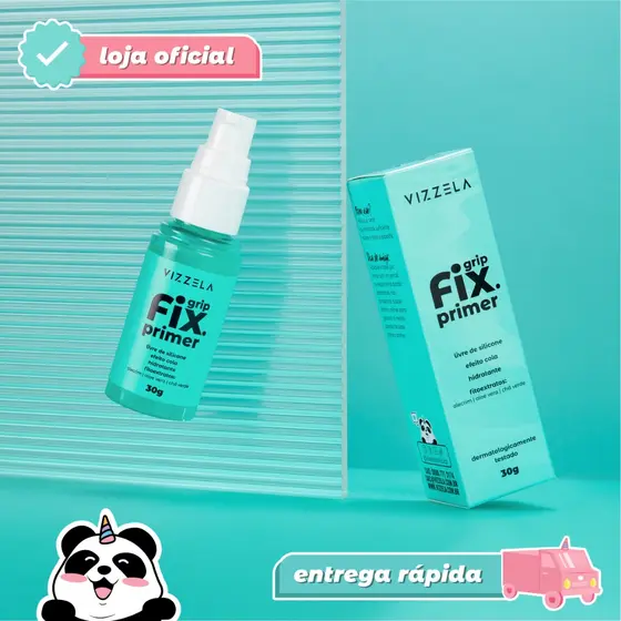 Primer Grip Fix Alta Fixação Efeito Tensor Incolor Vegano Original Vizzela