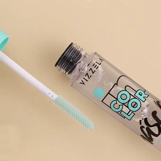 Máscara Para Cílios Incolor Define Organiza Sobrancelhas Vegano Original Vizzela
