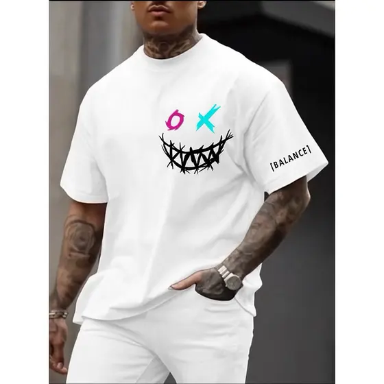 CAMISETA MASCULINA BÁSICA MASCULINA STREETWEAR ESTILOSA 100%ALGODÃO PREMIUM MANGA CURTA GOLA REDONDA VERSÁTIL