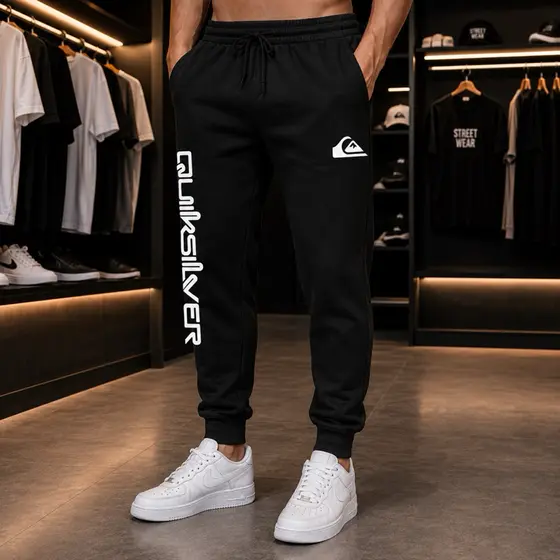 CALÇA MOLETOM MASCULINA MARCA FAMOSA PELUCIDA JOGGER CASUAL INVERNO FLANELADA GROSSA ENVIO 24H