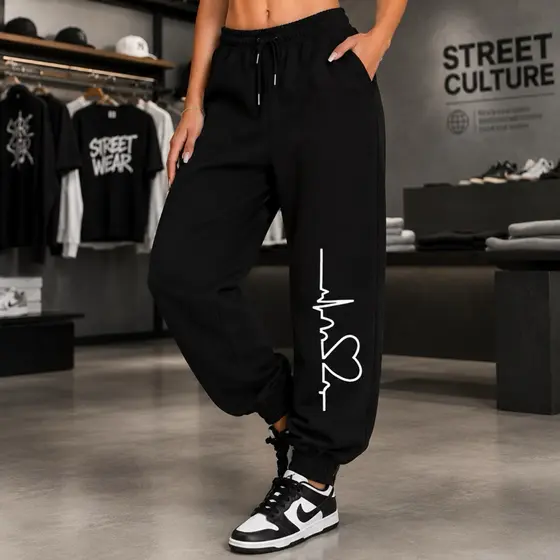 CALÇA MOLETOM FEMININA FLANELADA ELETRO COM BOLSOS LATERAIS CORDÃO AJUSTE CAIMENTO PERFEITO CASUAL LANÇAMENTO