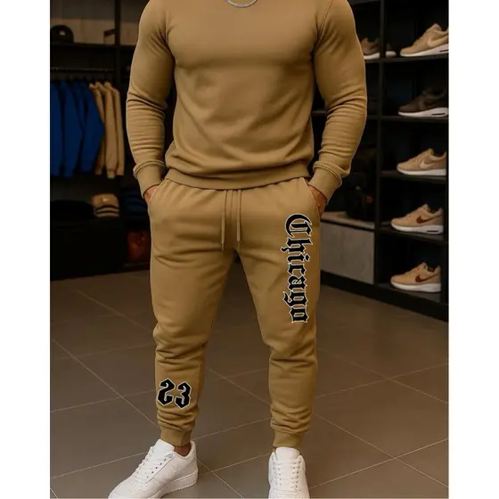 Calça Moletom Jogger Streetwear Chicago 23 Confortável Envio Rápido Pronta entrega