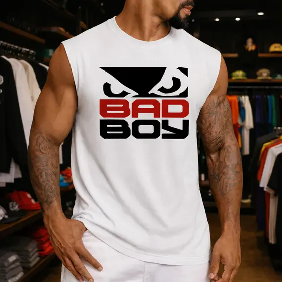 Regata Masculina Estilosa Algodão Camiseta oversized estilo Machão cavada Bad Boy Várias Cores Lançamento