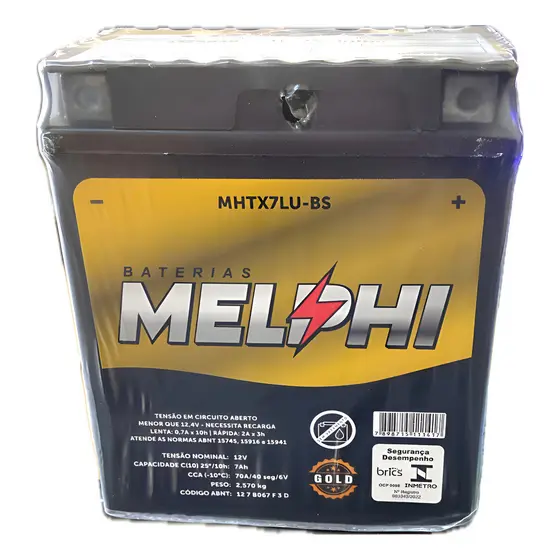 Bateria Melphi Xre 190 Cb 300 Fazer 250 Lander 250