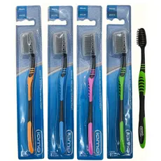 Kit Pacote Com 5 Escovas De Dente dental Macia Adulta