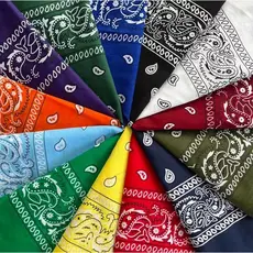 Bandana Lenço Estampada Varias Cores Moda Adulto Blogueira