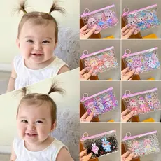 Kit 400/1200 Elásticos de Cabelo Coloridos – Xuxinhas Infantis | Macios, Resistentes e Não Machucam
