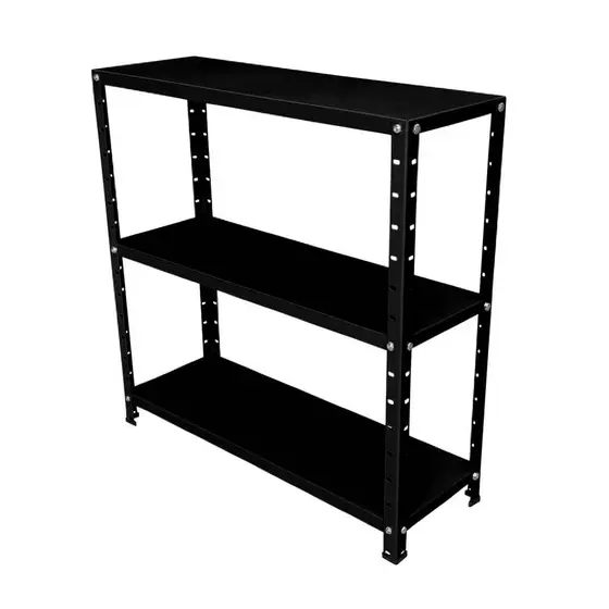 Estante de Aço 60cm 3 Prateleiras Armário Multiuso Resistente