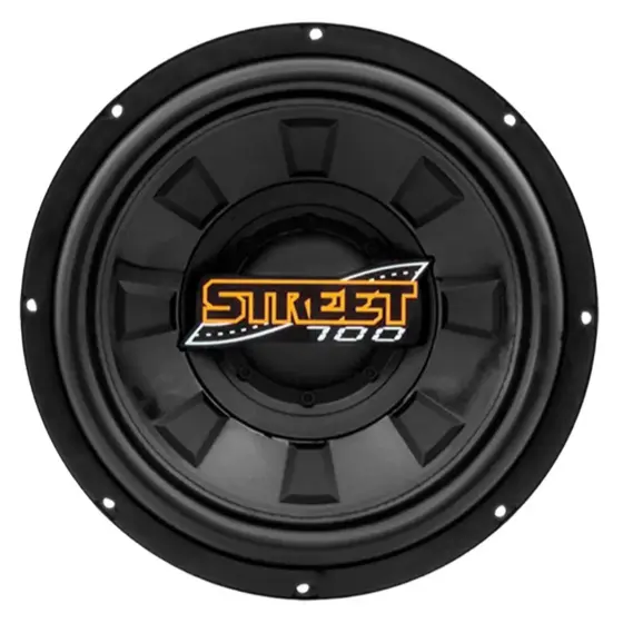 Subwoofer Spyder Street 12 Polegadas 4 Ohms 175 watts 700 watts Carro Aço Preto