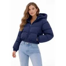 Jaqueta Puffer Dupla Face Teddy | Casaco Feminino Inverno