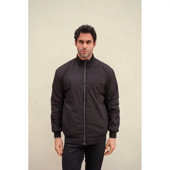 Jaqueta Bomber Masculina Dupla Face | Sarja premium Moderna | casual |Lisa Básica