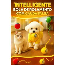 Brinquedo Inteligente para Pets – Luz LED + Movimento Automático