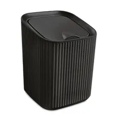 Lixeira Pequena para Pia com Tampa 1,25L | Compacta para Bancada e Lavabo