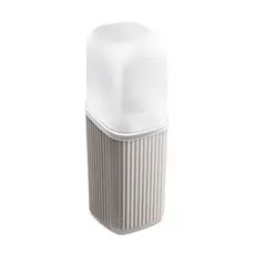 Porta Escova de Dente com Tampa Protetora | Estojo Higiênico Anti Poeira para Banheiro