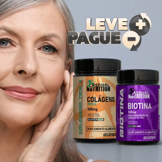 Leve Mais e Pague Menos = Kit Biotina e Colágeno II