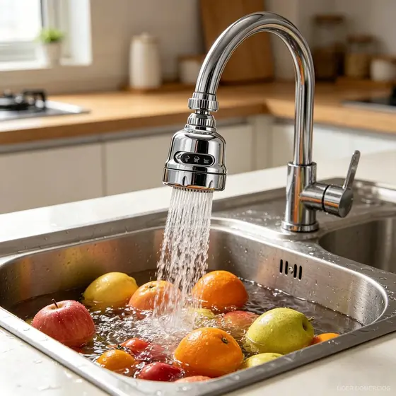 1 Pc Torneira Cozinha Gourmet Bancada Flexível 1/4