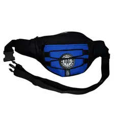 Pochete Em Poliéster Resinado Bicolor Com Amarração Frontal Original Bag Original