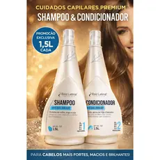 Kit Shampoo e Condicionador Profissional 1,5L