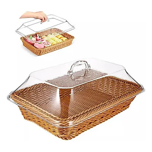 Cesta De Alimentos Com Tampa Anti-mosquito