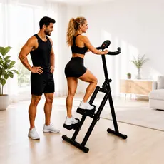 Simulador De Escada Caminhada Dobrável 130kg Treino Em Casa