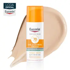 EUCERIN Protetor Solar Facial Oil Control Cor Clara FPS 70 50ml
