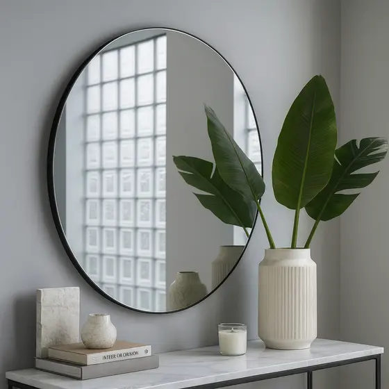 Espelho Decorativo Redondo Lapidado | Elegância para sua Casa | Vários modelos