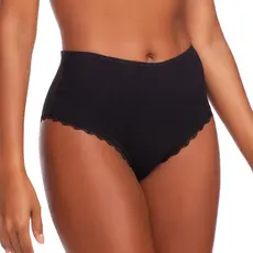 Calcinha Alta Comfy Algodão Egípcio Preto