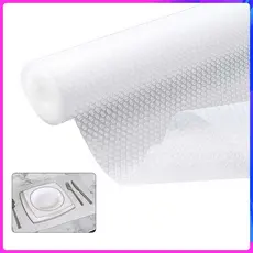 Forro de prateleira, forro de gaveta,45/60cm x 500 cm, antiderrapante, antiderrapante para cozinha, geladeira