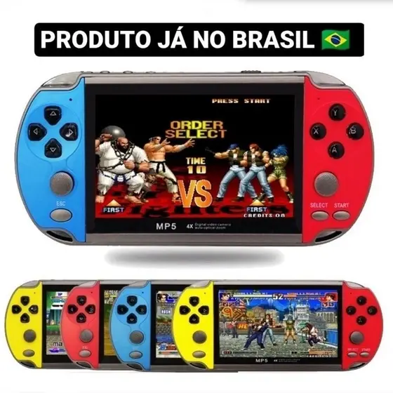 Vídeo Game Portátil Eony Modelo A-8290 + 10 Mil Jogos e Cabo HDMI para Tv