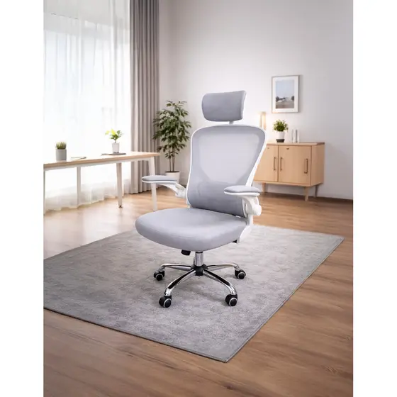 Cadeira Escritório Ergonômica Oslocomfort Mesh Ajuste Lombar