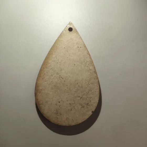 Kit Base Gota para Customização 5x3cm MDF 3mm Cru - Chaveiro Pingente Brinco DIY