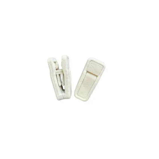 Kits com 10, 30 ou 50 presilhas de veludo para cabides BEGE