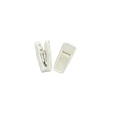 Kits com 10, 30 ou 50 presilhas de veludo para cabides BEGE