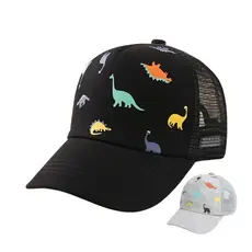 Boné infantil Menino Dinossauro Telinha Truck Estampado 02 a 05  Boné de Criança 01 a 05