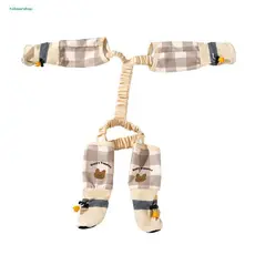 Calças De Poeira Reflexivas Para Cães , Sapatos Superfícies Molhadas , Leggings Com Listras , À Prova D'água , Estações