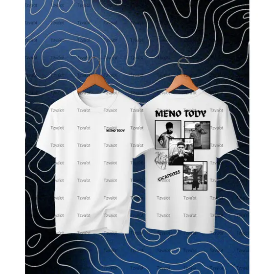 Camisa Camiseta Meno Tody Rapper Preto e Branco Show Homenagem Rap Trap