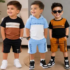 Conjunto Infantil Bebê Estiloso Blogueirinho Veste de 1 ao 4 anos