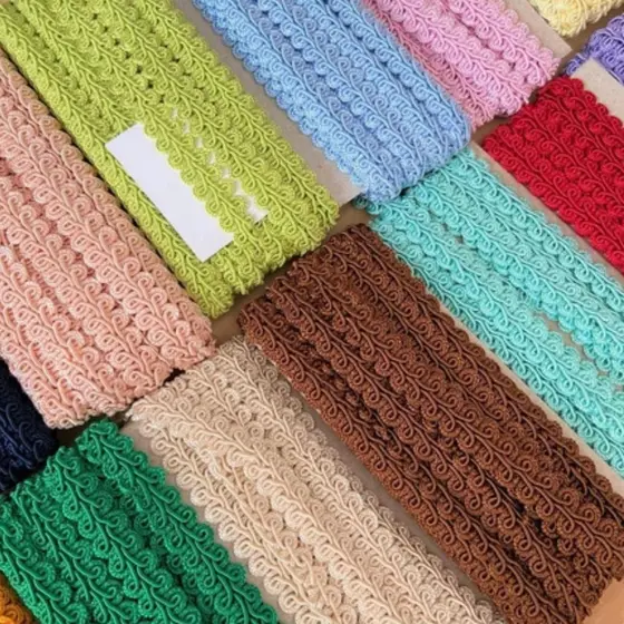 Passamanaria São José 7090 – 2 Metros  13 mm  Diversas Cores  Aviamento para Artesanato e Costura