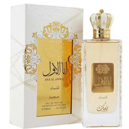 Perfume Nusuk Ana Al Awwal Golden - 100ml - Eau de Parfum - Feminino