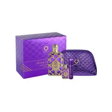 Kit Perfume Orientica Luxury Collection Velvet Gold de 80ml EDP + 7,5ml EDP + Necessaire+ Atomizador
