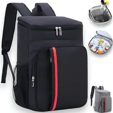 Mochila Térmica Cooler Capacidade 23L Impermeável Portátil Piquenique Quente Frio ref MM.Loja