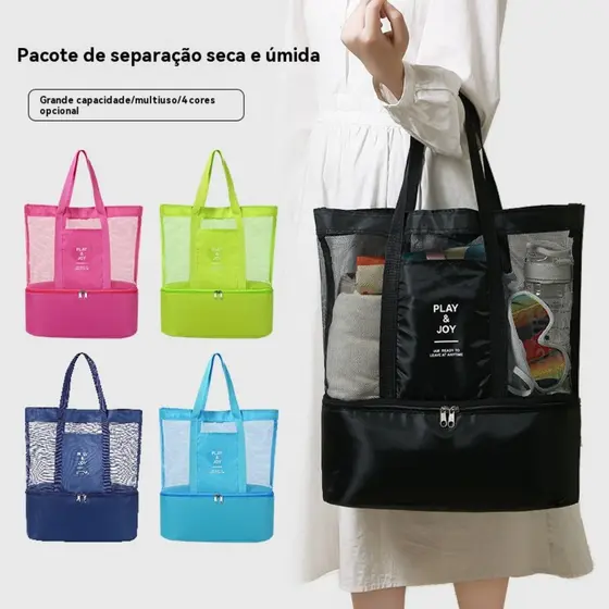 Bolsa de natação Bolsa Verão De Praia  Com Compartimento Térmico Embutid 917 MM