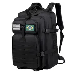 Mochila Tática Camping Militar 50 Litros Resistente A Água W03 MM.Loja