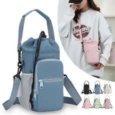 Bolsa multifuncional para garrafa de água, capa protetora para garrafa de água, projetada para atividades ao ar livre MM