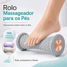 1/2 Massageador De Pés Rolo De Massagem Yoga Bola Fáscia Plantar Cuidados De Relaxamento Muscular Manual De Plástic