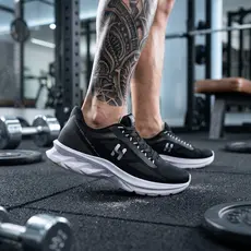 Tênis Masculino Running Academia Esportivo Corrida Caminhada Anti Impacto Respirável Macio Ultra Leve