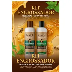 Kit Engrossador Shampoo e condicionador Anatoly Antiqueda 2x300ml