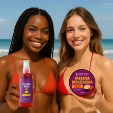 Kit Brozeador 120ml + Parafina Aceleradora Summer Bronze RedFour 150g