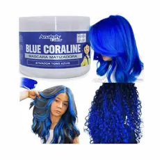 Tonalizante Azul Blue - Mechas Azuis fácil - Sem Amônia - Resultado 100% Natural Anatoly 300g